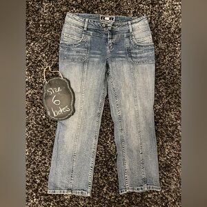 Classic Straight Leg Denim Jeans